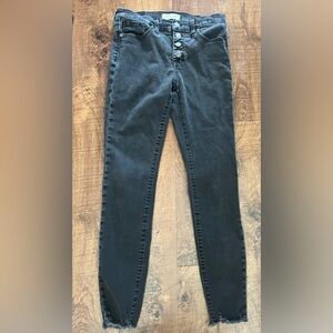 Madewell Womens 9” mid rise skinny denim  jeans sz 29 waist